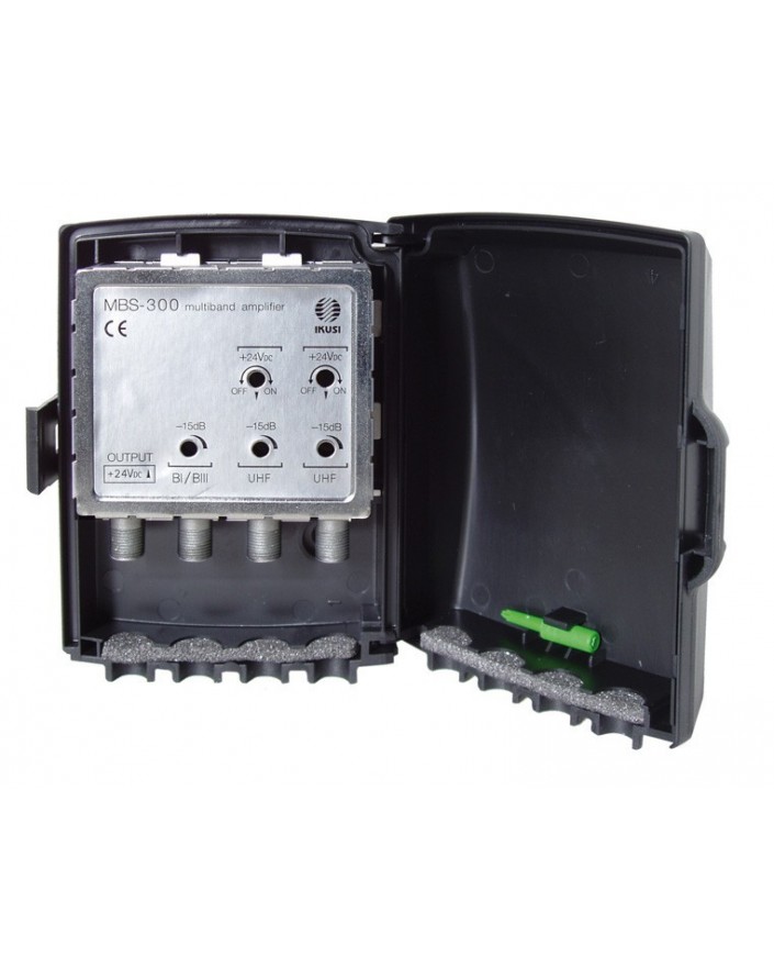 Amplificador de Mastil 2e, 1s, BI/BIII-UHF+.