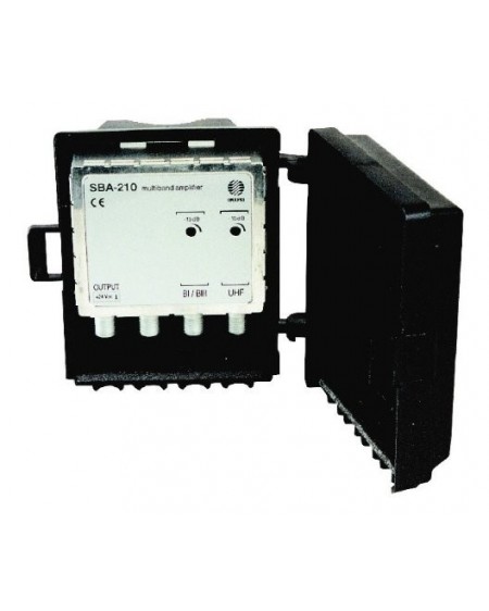 Amplificador de Mastil 2e, 1s, BI/BIII-UHF.