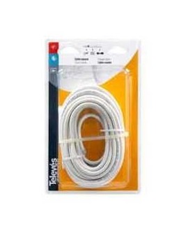 Rollito de Cable Coaxial Televes 4356 CXT blanco 25 metros