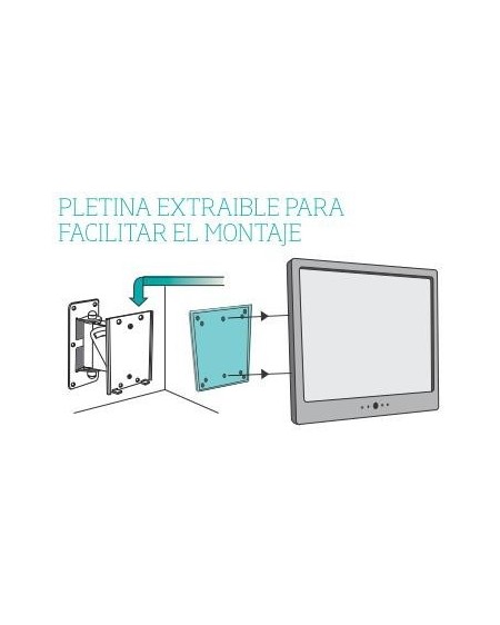 Soporte TV LCD-PLASMA , MULTIFIX, 30 Kg - 30".