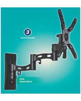 Soporte TV LCD-PLASMA , LUNIXPRO-3 , 25 Kg - 32" /Axil