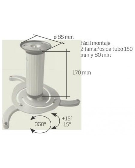 Soporte PROYECTOR MULTIPROJECTOR 10 Kg /Tboston