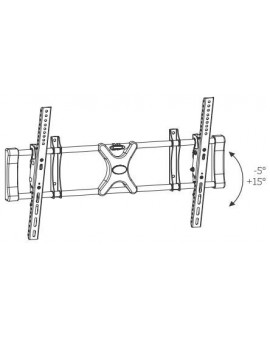 Soporte TV LCD-PLASMA PLASMAPRO XL 80 Kg - 55" /Axil 2