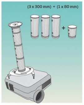 Soporte PROYECTOR MULTIPROJECTOR PLUS 10 Kg /Tboston 2