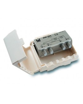 Mezclador mastil 3 entradas UHF-UHF-VHF/FM con P.C /ALCAD