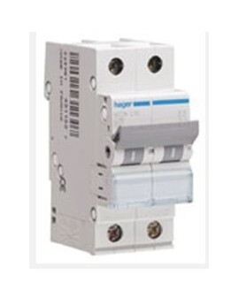 Magnetotérmico serie MU 1P+N 2 módulos 40A CURVA C