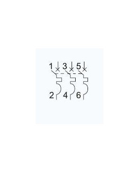 Magnetotérmico 3 Polos 32A CURVA C 2