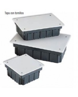 Caja de empotrar tapa con garras 40x80 2