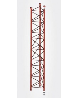 Tramo Intermedio Torre 450 Zinc+Rojo 3m
