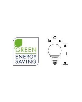Lámpara SuperDuralux Globo Luz íntima 30W E27 2