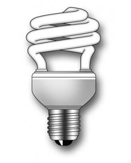 Lámpara Duralux TWIST ECO Luz íntima 18W E27