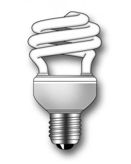 Lámpara Duralux TWIST ECO Luz íntima 23W E27