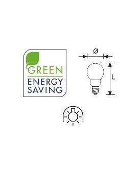 Lámpara Duralux ESFÉRICA Luz natural 9W E27 2