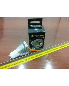 Bombilla dicroica LED COB 5W GU10 luz blanca 5000k Atmoss 2