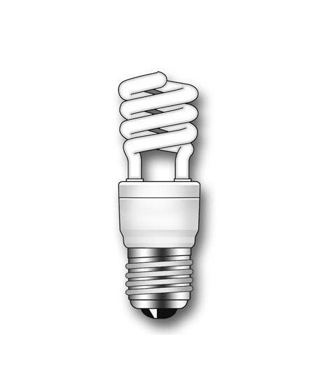 Lámpara Duralux MINI TWIST ECO Luz natural 9W E27