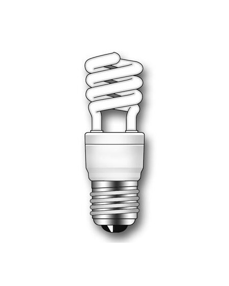 Lámpara Duralux MINI TWIST ECO Luz natural 12W E27