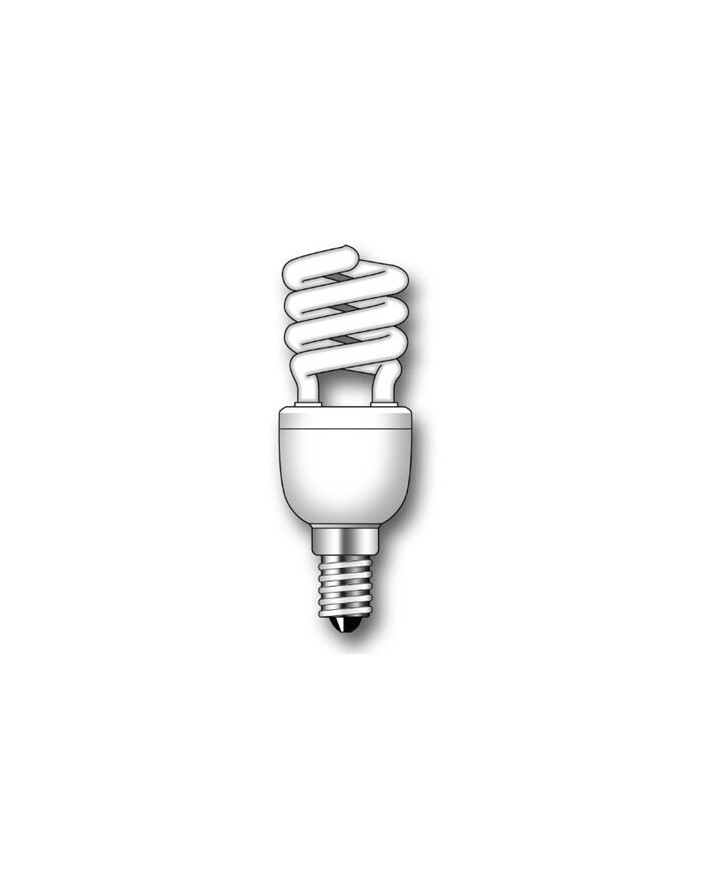 Lámpara Duralux MINI TWIST ECO Luz natural 12W E14