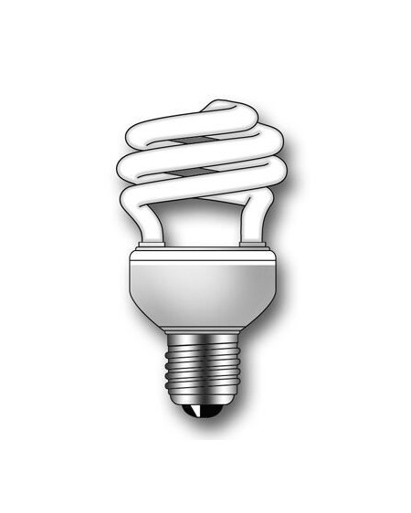 Lámpara Duralux TWIST ECO Luz natural 18W E27