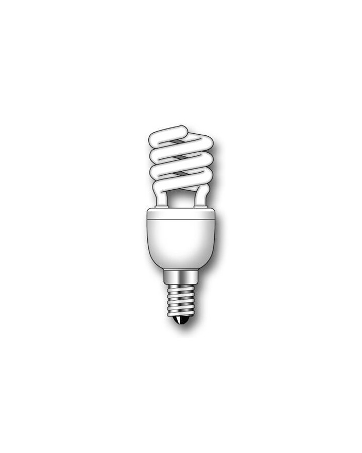 Lámpara Duralux MINI TWIST ECO Luz íntima 15W E14