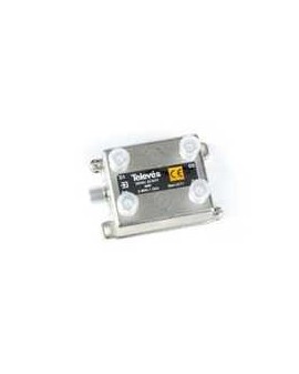 Derivador conector F, 4 salidas, 8 dB  Interior