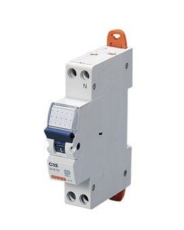 Magnetotermico 2 polos 6 amperios 1 modulo Gewiss GW90245 2