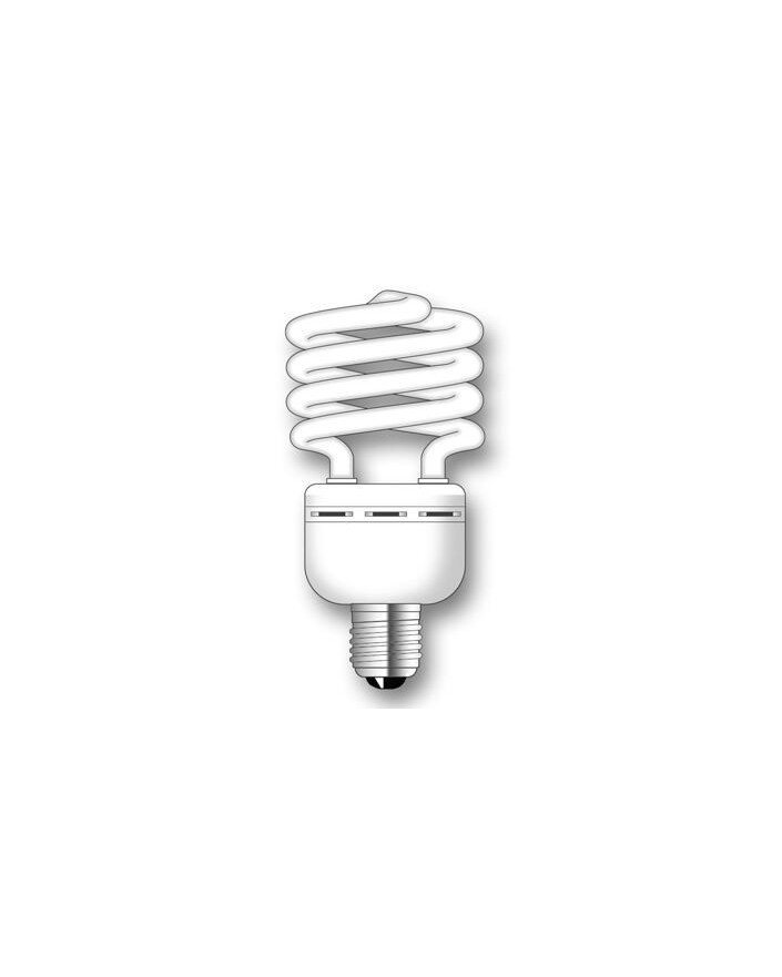 Lámpara SuperDuralux TWIST Luz Natural 35W E27