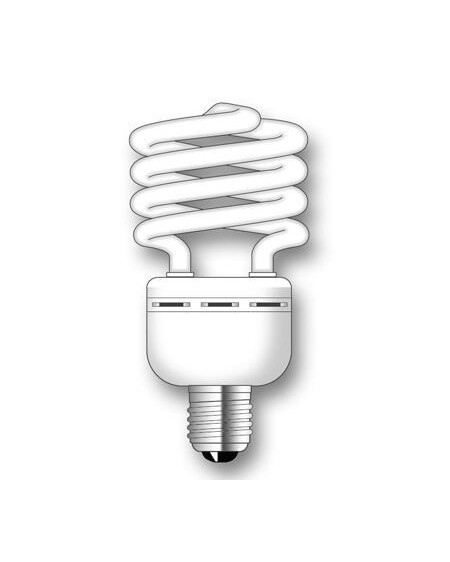 Lámpara SuperDuralux TWIST Luz Natural 35W E27