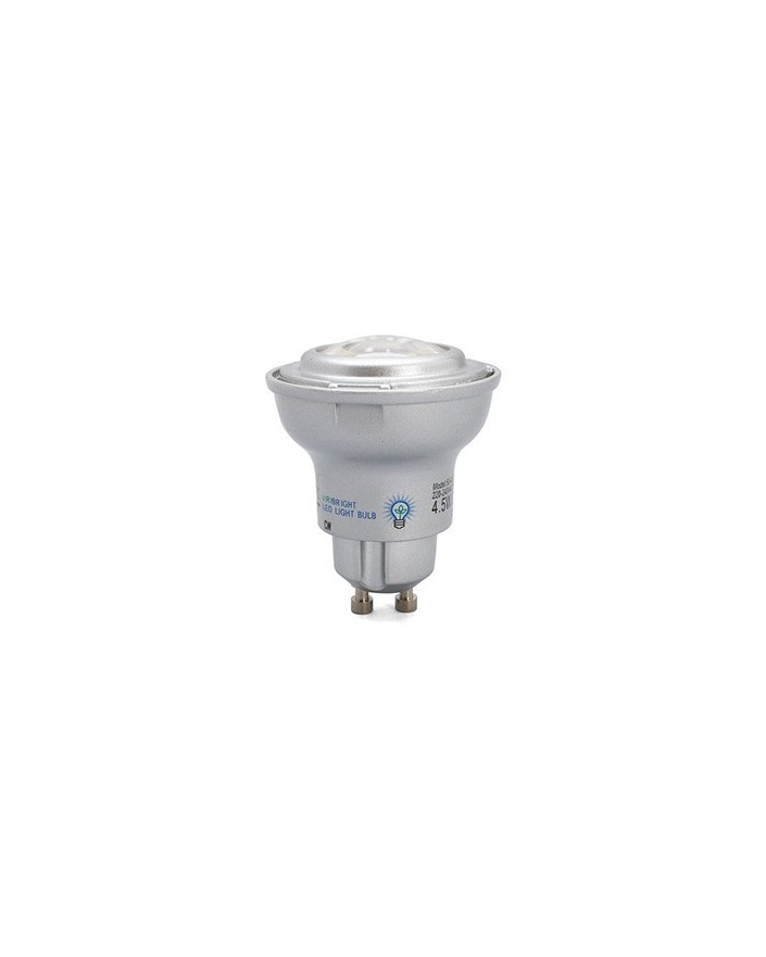Dicroica LED 4.5W Regulable GU10 2800k 60º 220...