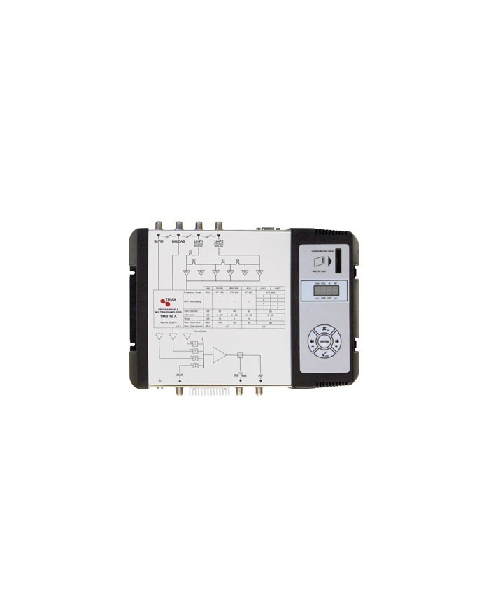 Central amplificadora programable TDT TMB10A