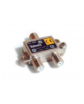 Repartidor Interior SCATV 2 salidas conector F 1000 MHz