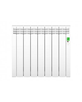 Radiador eléctrico Serie D Blanco 7 elementos 2