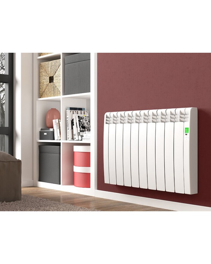 Radiador eléctrico Serie D Blanco 13 elementos