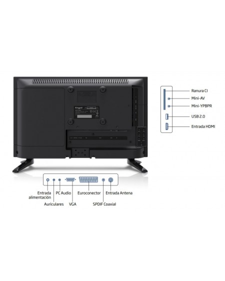 Televisor Led 19" Especial Camping Televisor Led 19" Especial Camping