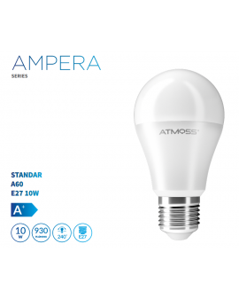 Lámpara Standar A60 E27 10W Serie Ampera 2