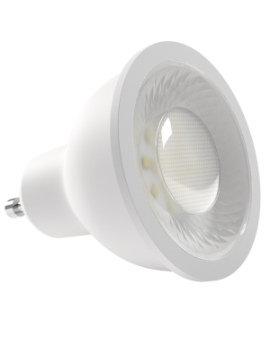 Bombilla dicroica LED SMD 8W casquillo GU10 luz cálida