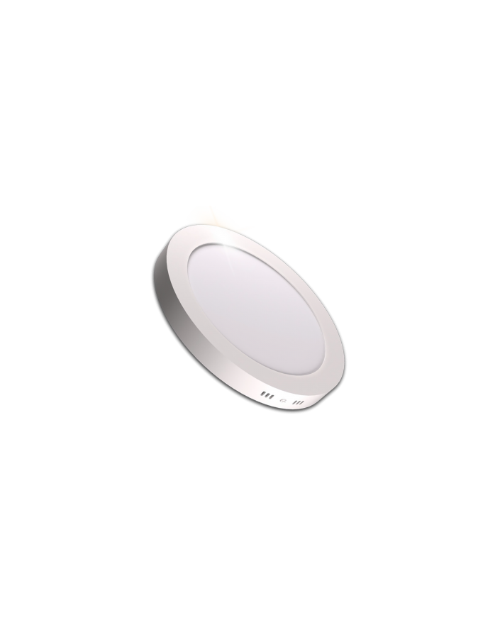 Downlight LED Circular Superficie Blanco 18W Luz Neutra