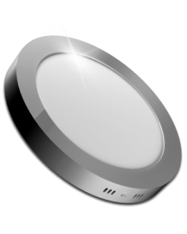 Downlight LED Circular Superficie Blanco 18W Luz Blanca 2