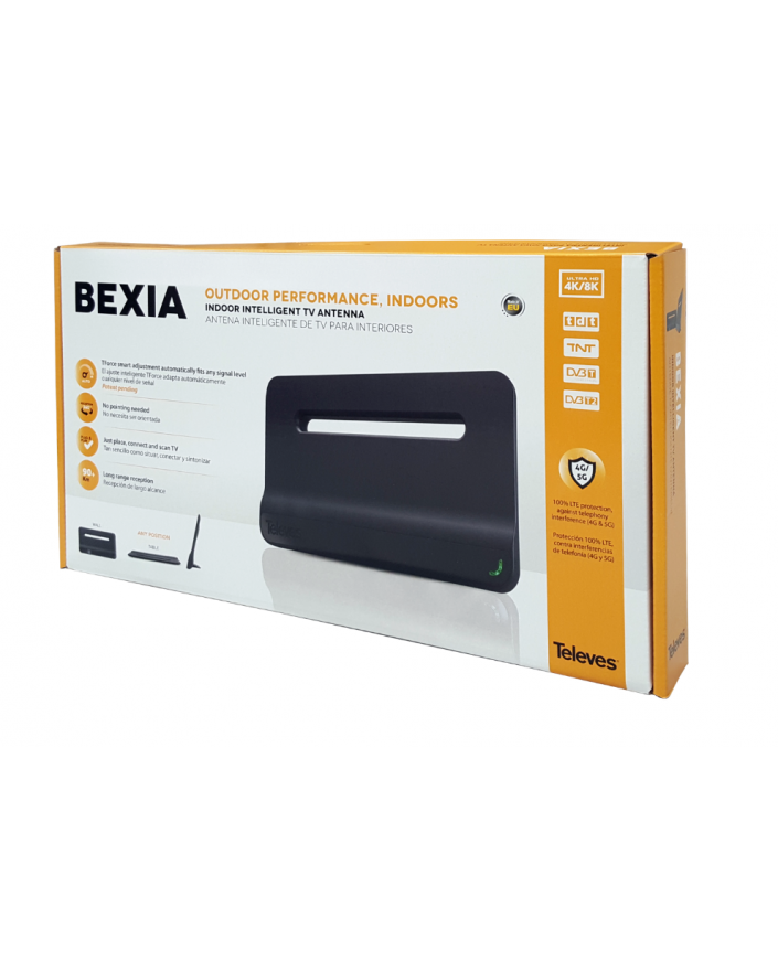 Kit Antena de interior Televes Bexia 18 dB