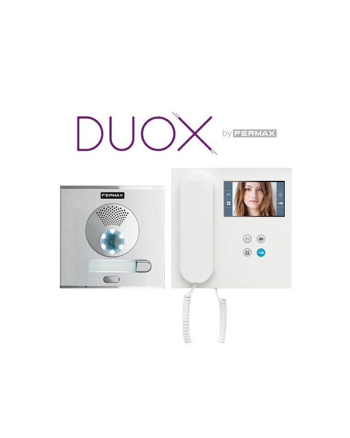 kit videoportero a color Duox con monitor WIFI
