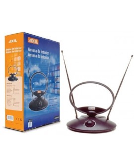 Antena de interior oval con amplificador 2