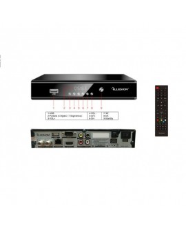 Receptor Satélite HD Illusion SA1500 2