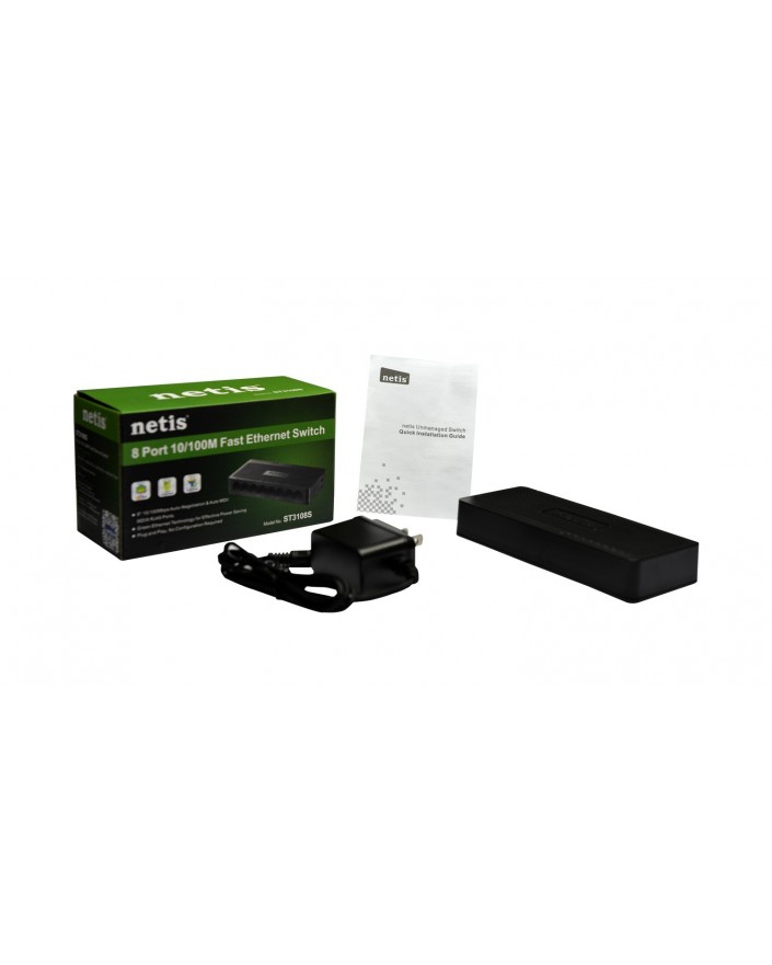 Switch Sobremesa 8P RJ45 10/100