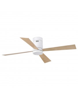 Ventilador Timor Blanco-Arce 4 aspas 2